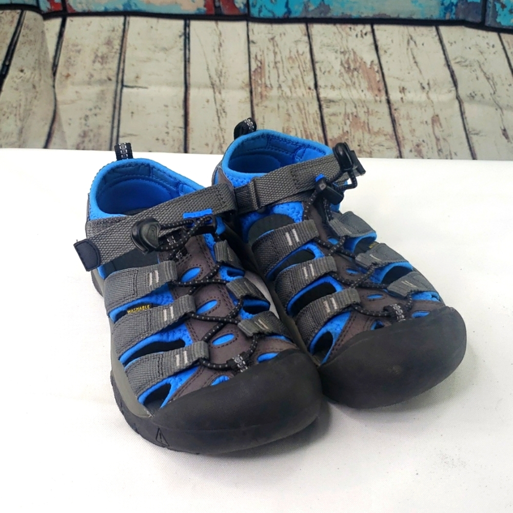 Keen Kids Blue and Gray Outdoor Newport H2 water sandals